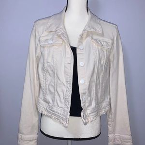 White Denim Jacket